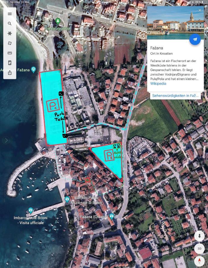 Istrian Stone House In The Heart Of The Beautiful Fishing Village Fazana - Only Few Steps From The Sea And The Wonderful Beach - Incl Plasma-Quad-Plus-Filter Against C O V I D Luaran gambar